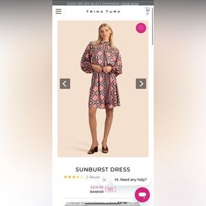 Trina Turk Sunburst Dress